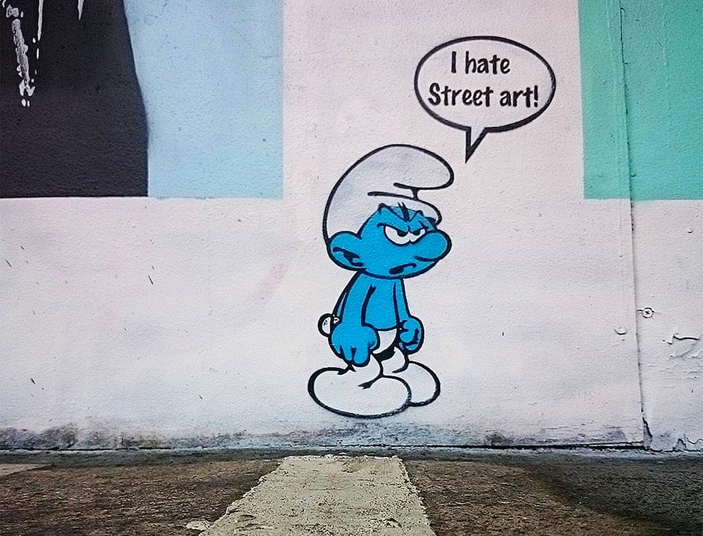 Quand le street art est de mauvaise humeur 3