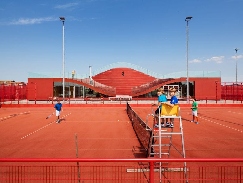 MVRDV : une réflexion architecturale au service des usages du tennis 24