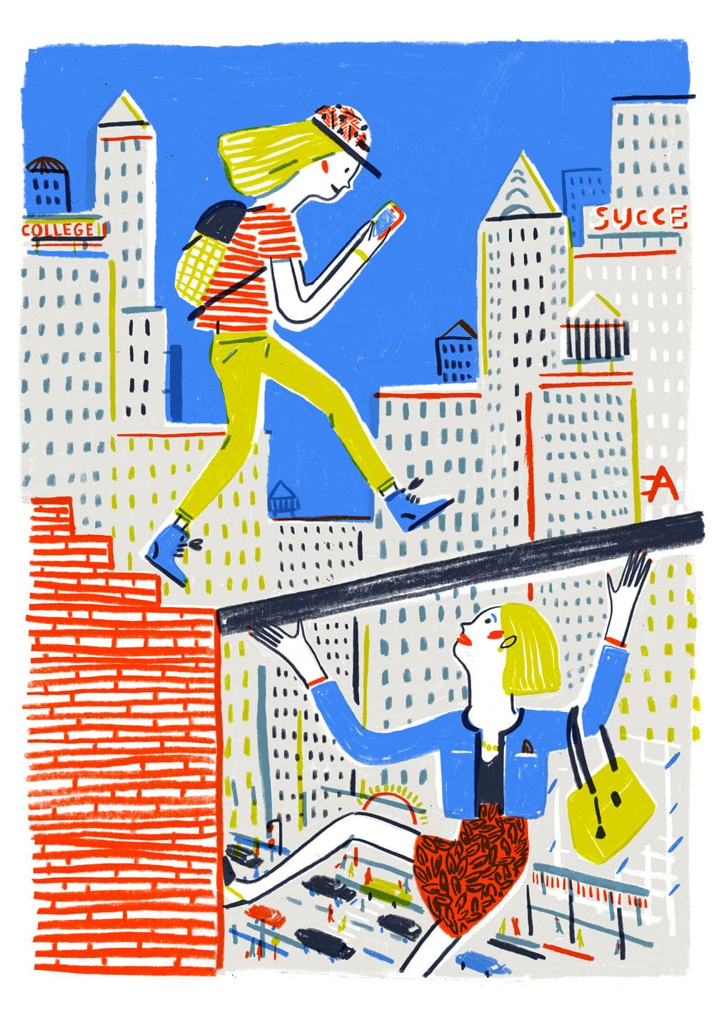Edith Carron, THE NEW YORKER MAGAZINE « The Terrible Teens » August 2015