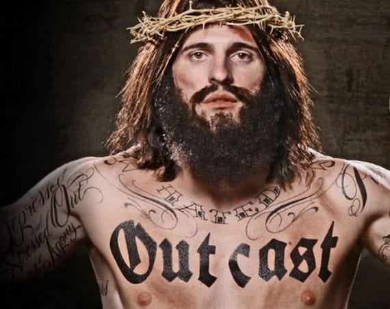 jesus tatoué
