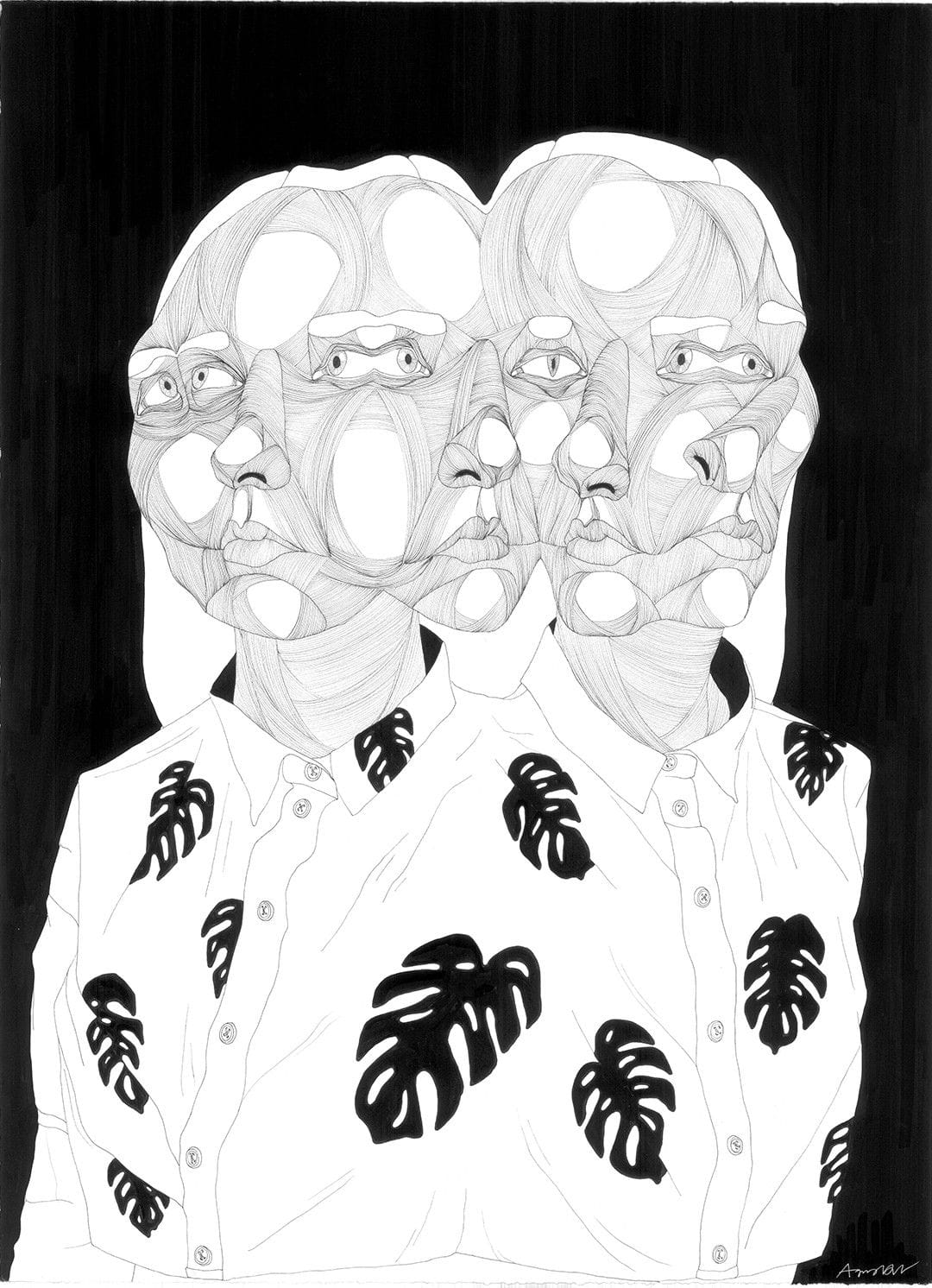 En noir et blanc avec la dessinatrice Agnès BW 16