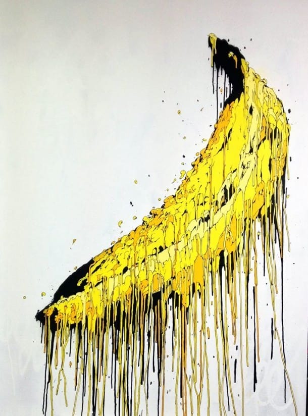 peinture de banane