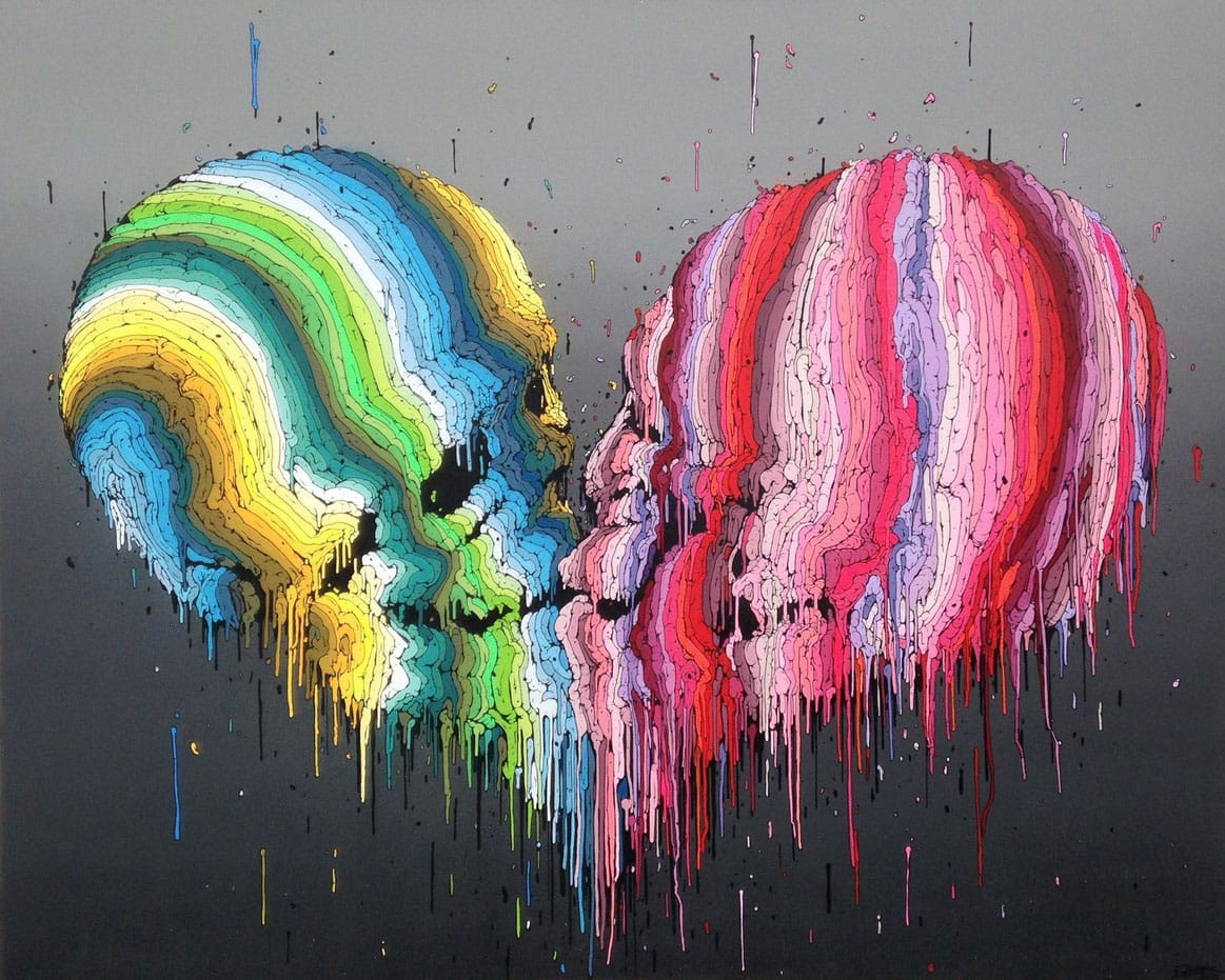 L'effervescence colorée du street-artiste Brusk 18