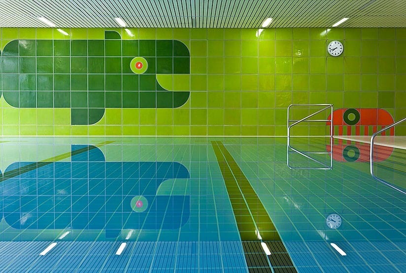 jolie piscine municipale design