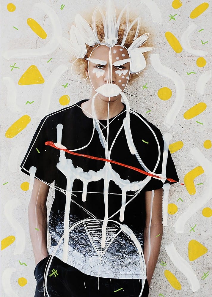 collage homme par Andreea Robescu