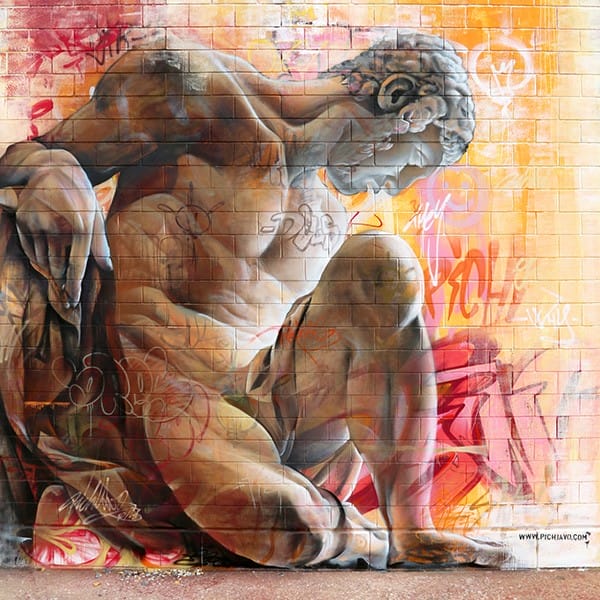Les fresques murales de Pichi & Avo, entre classicisme et culture moderne