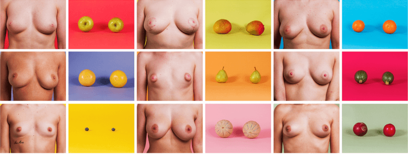 The real boobs série photo par Charlotte Abramow