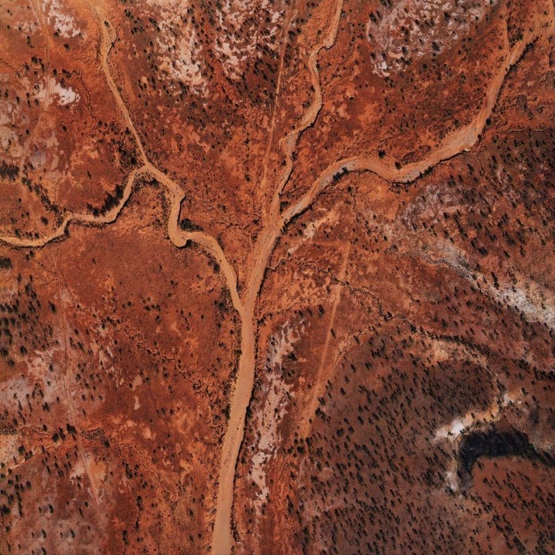 rivière drone australie