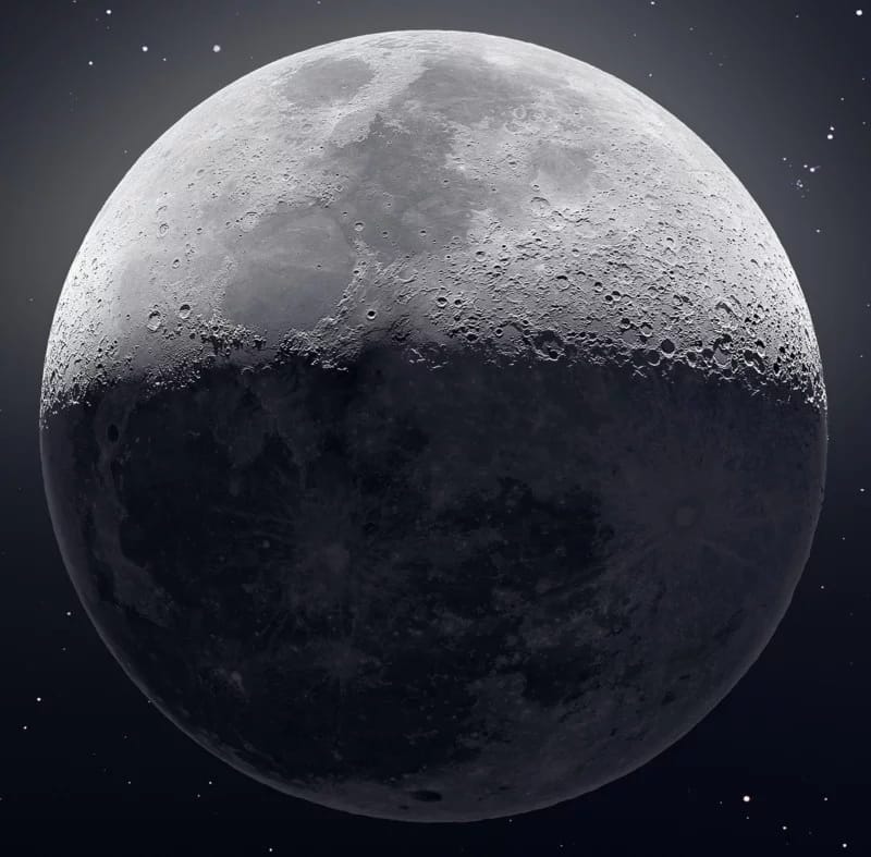 La plus belle photo de la lune est composée de 50 000 clichés 1