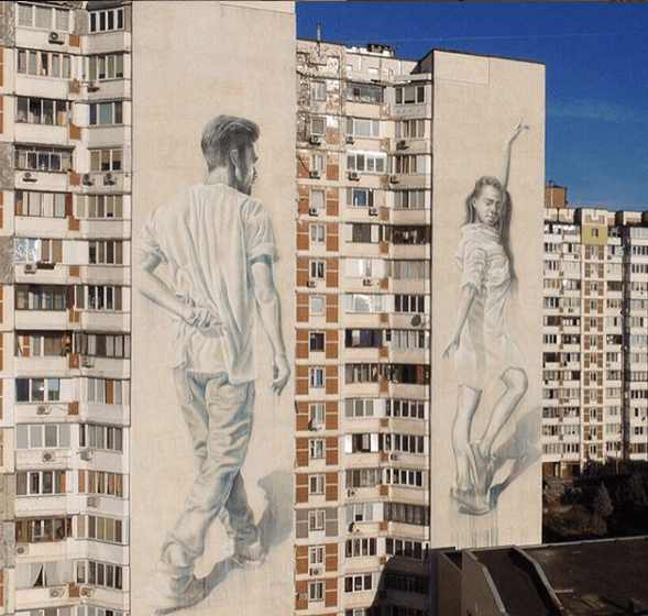 street art à kiev par Sasha Korban