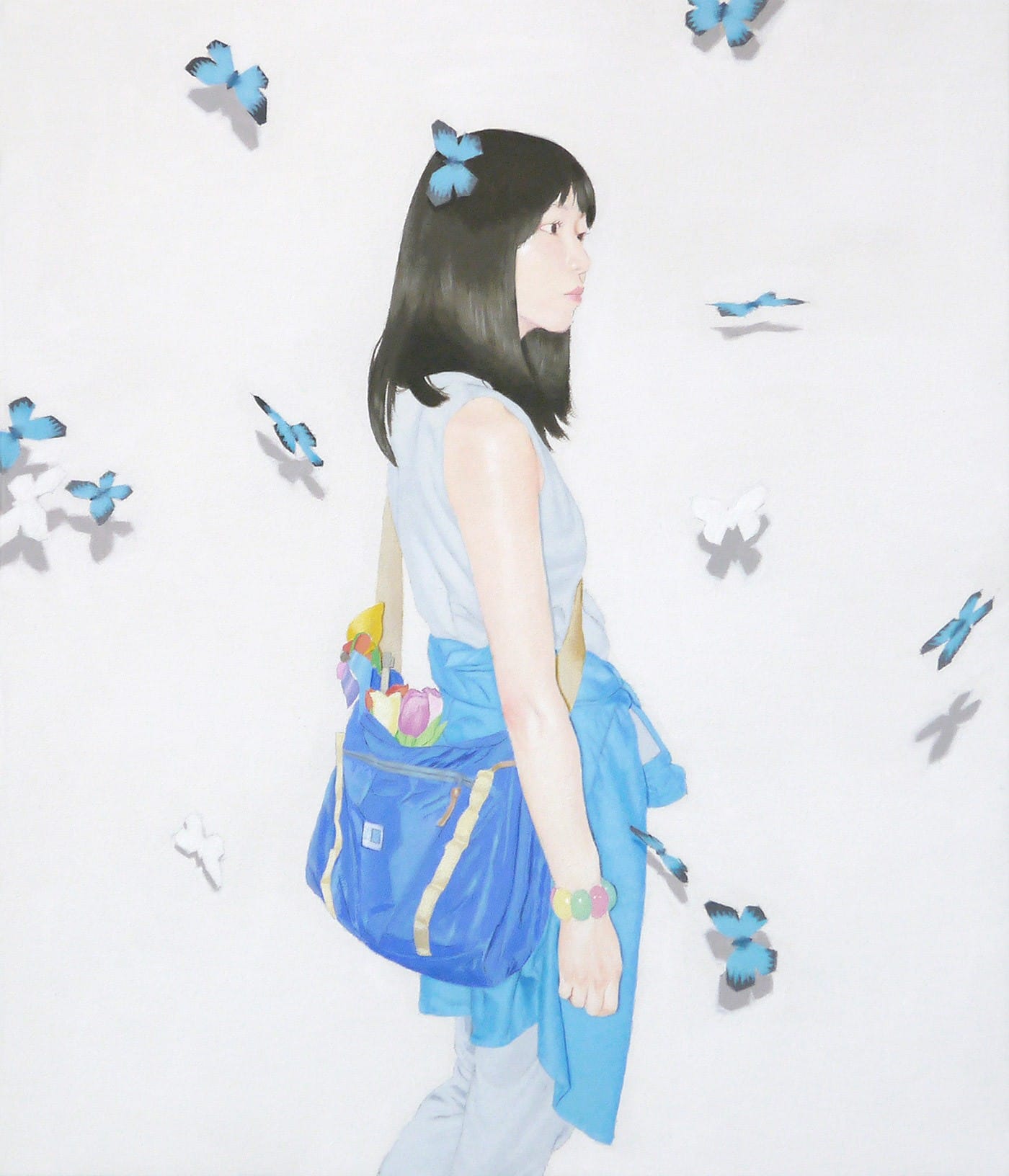 Keisuke Masuda papillons bleus