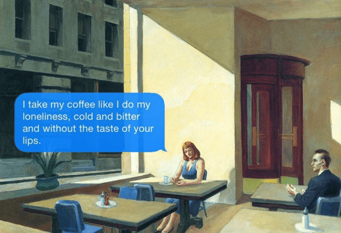 Texts from your existentialist hopper