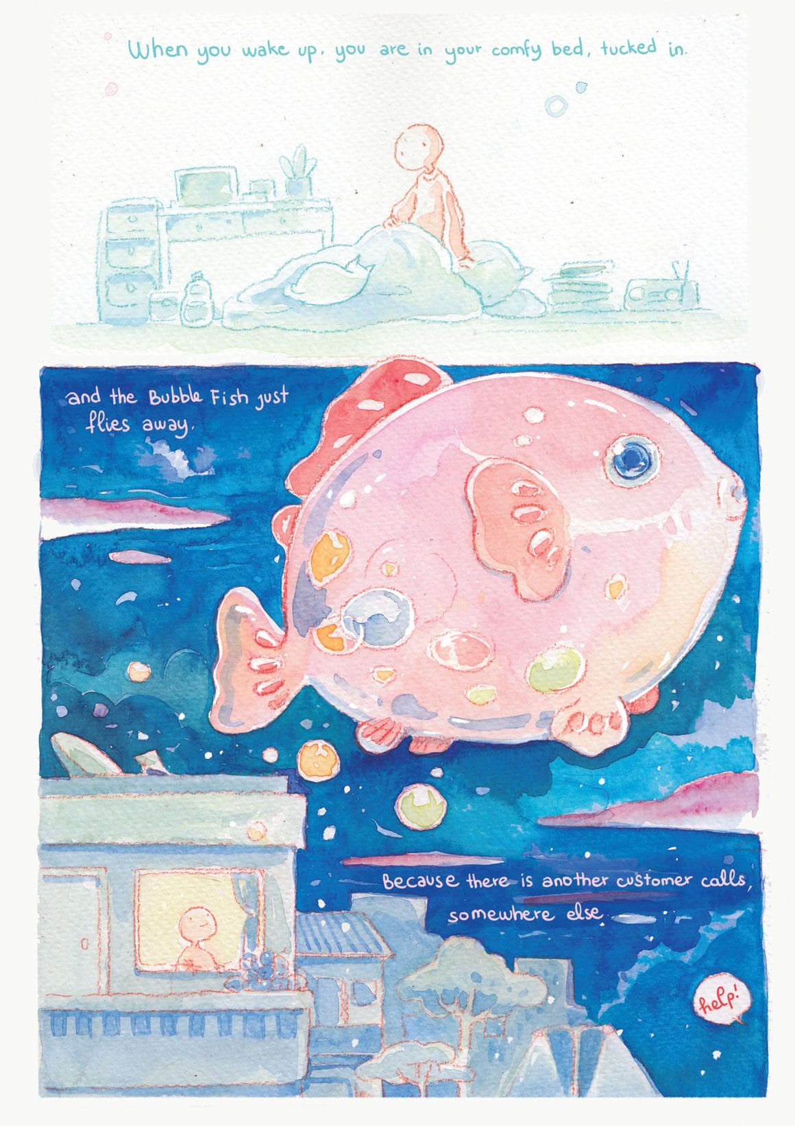 Killien Huynh, "Bubble Fish private room".
