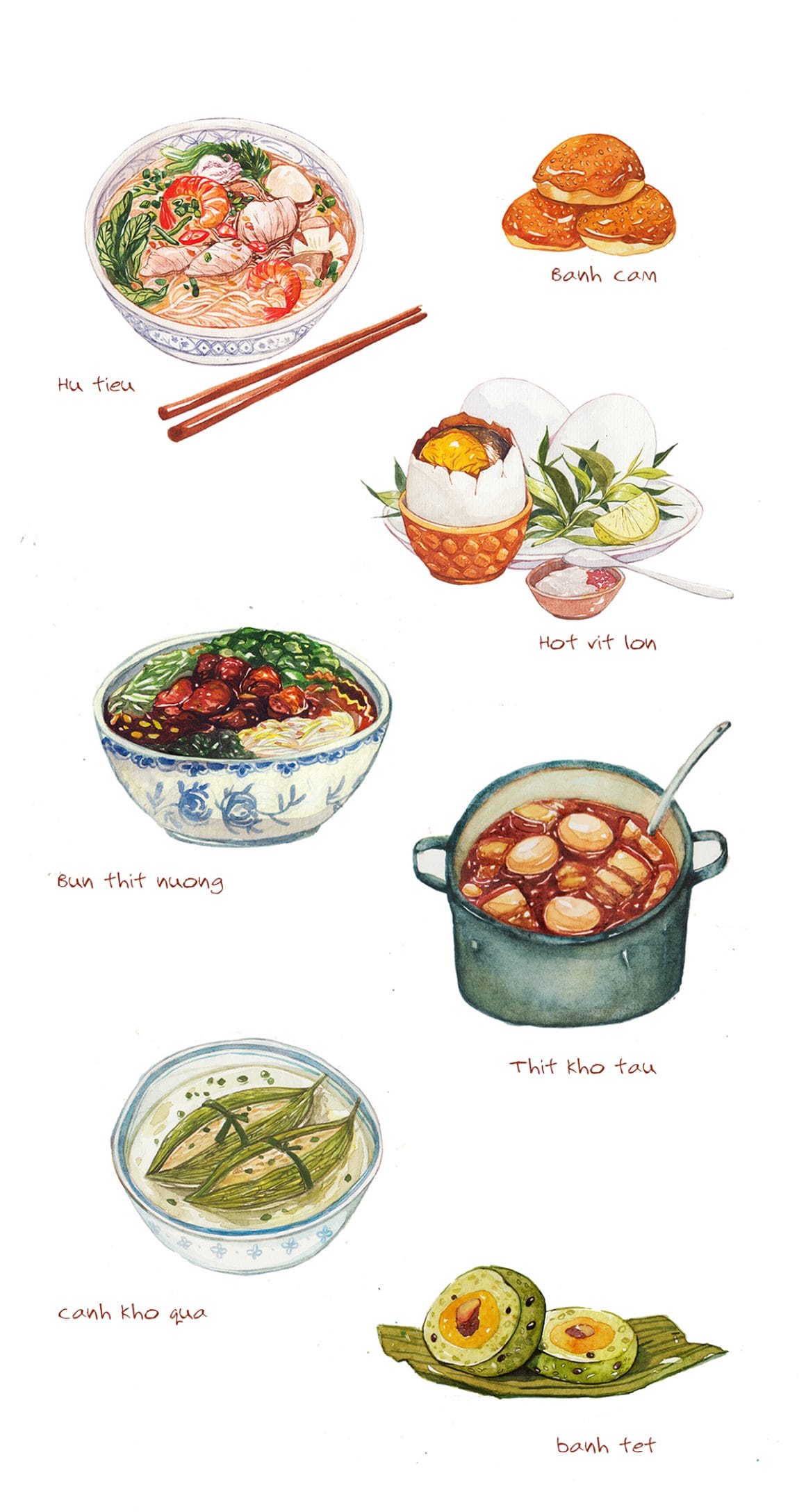 Killien Huynh a illustré la gastronomie vietnamienne. 