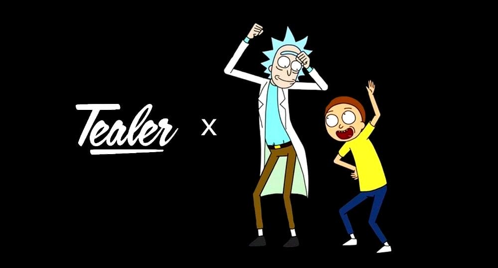 Premier drop de la collaboration entre Tealer et la série d'animation américaine Rick et Morty disponible. 