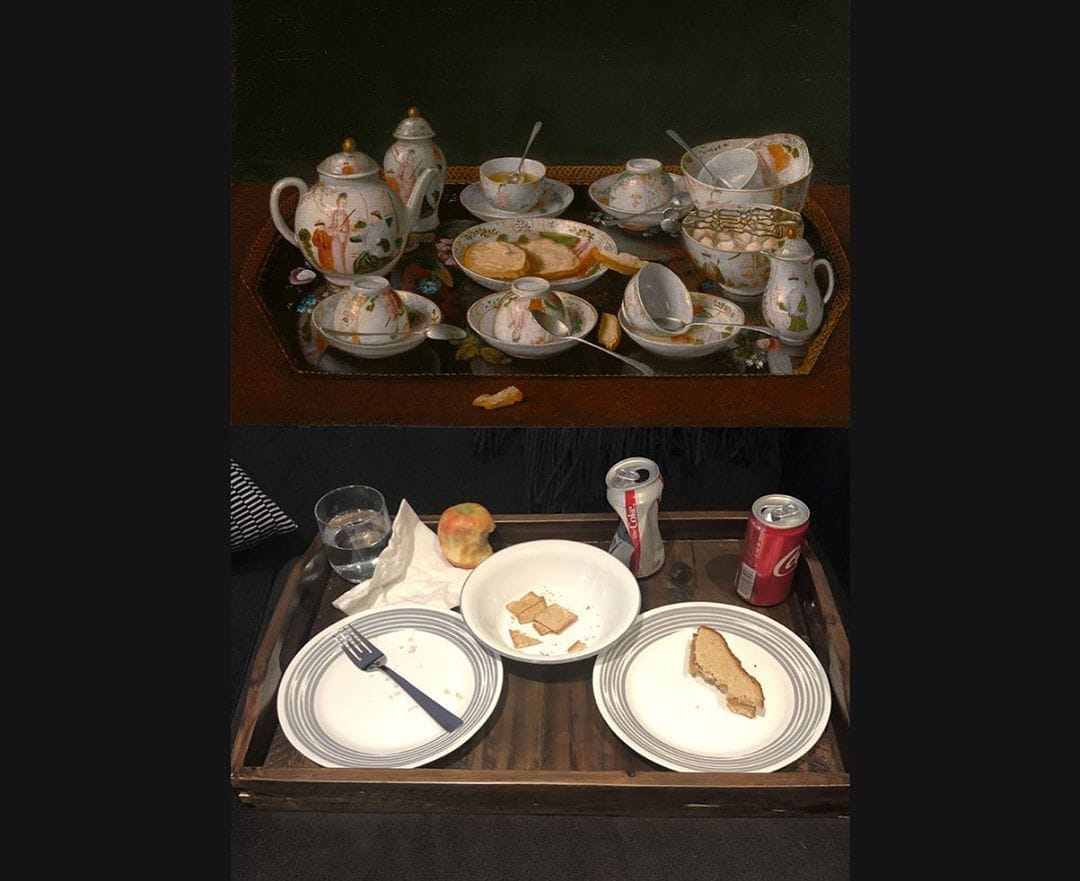 Nature morte au service à thé, Jean Etienne Liotard