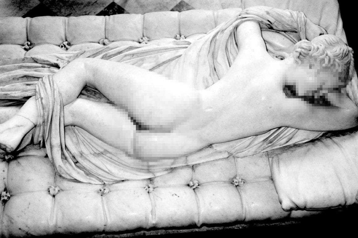 statue censurée Louvres nudité Peter Kaaden 