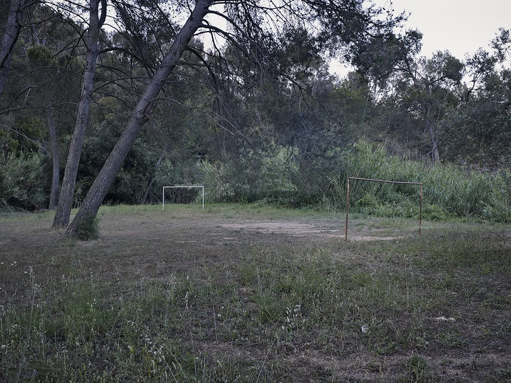 Guillem Vidal lieu abandonné terrain football cages foot 