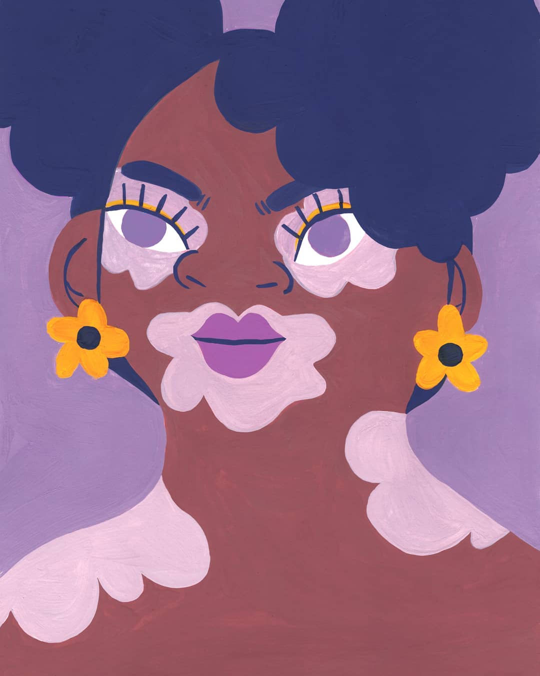 illustration de  Vitiligo par Marie Boiseau