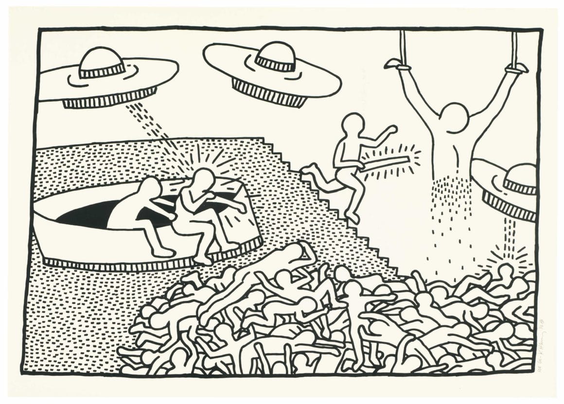 dessin Keith Haring