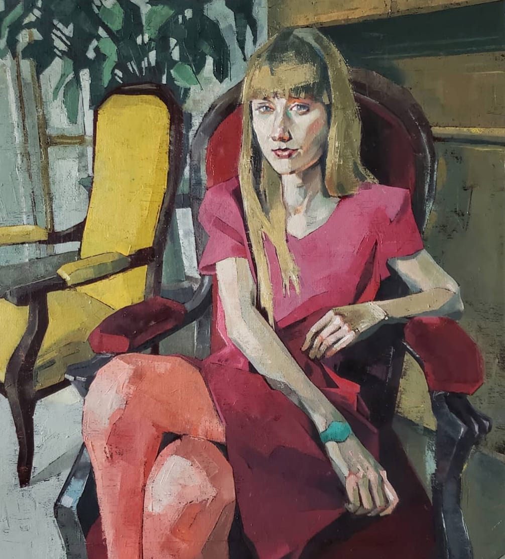 Kseniya Galper, une peintre "slow" passionnée par les portraits 1