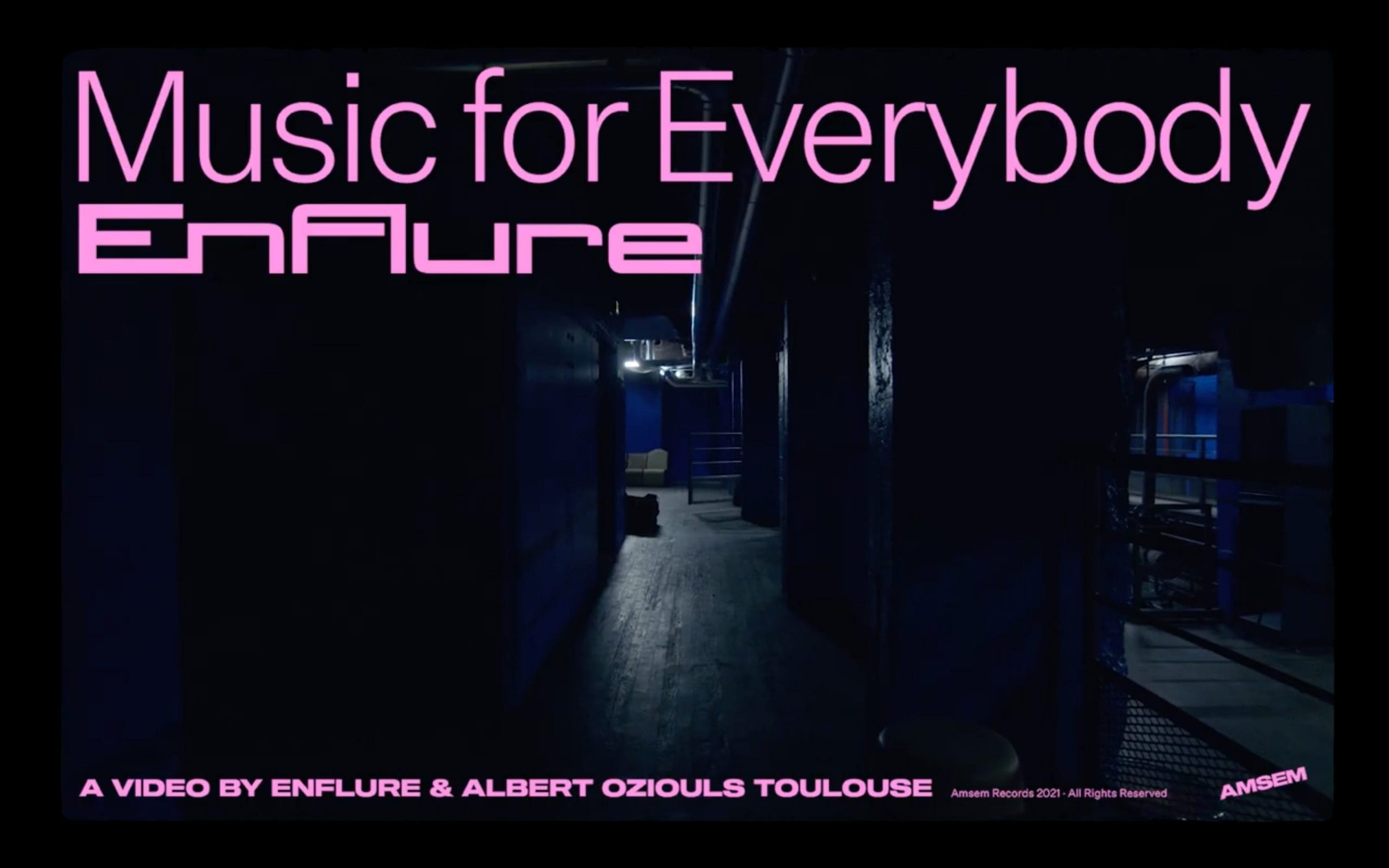 Enflure - Music For Everybody : un clip sur les clubs vides en temps de crise 2