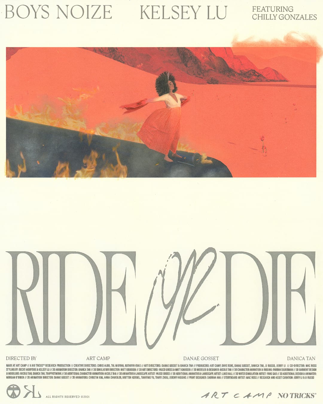 Affiche promotionnelle aux allures de film pour Ride or Die