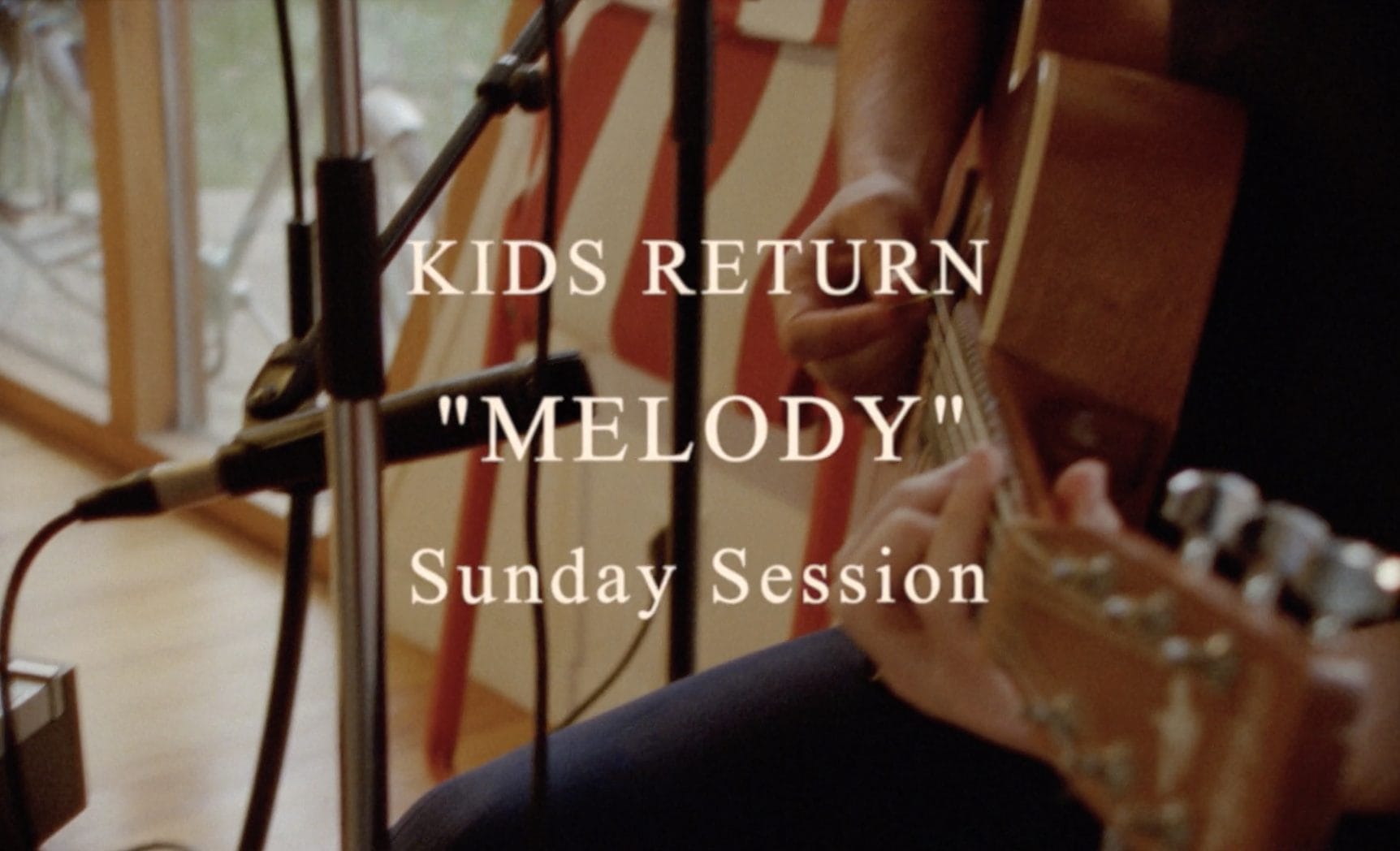 Kids Return joue "Melody" dans une Sunday Session toute en douceur 4
