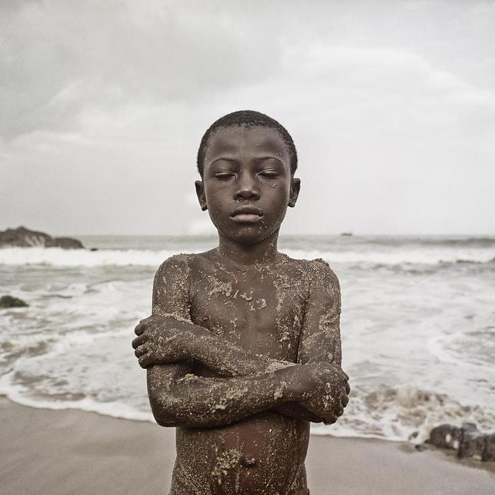Photographie d'un enfant ghanéen.
