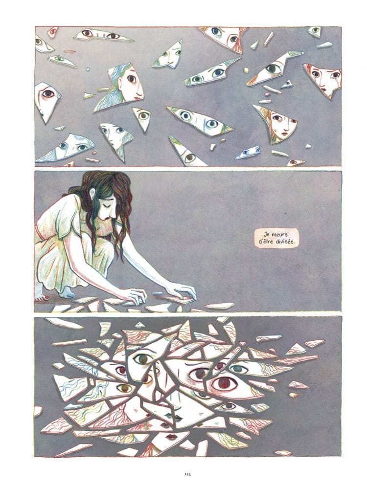 Planche extraite de la bande dessinée Anaïs Nin : Sur la mer des mensonges