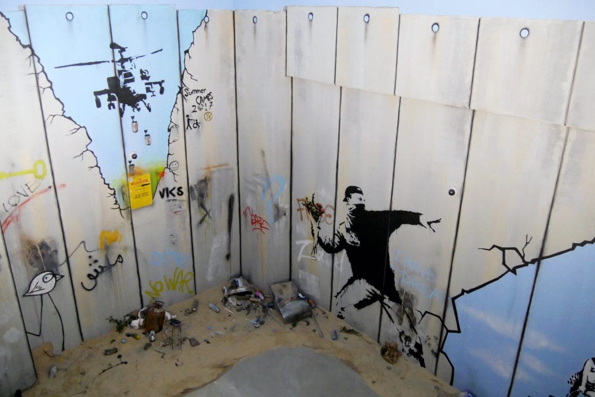 Photographie de l'exposition "The World of Banksy"
