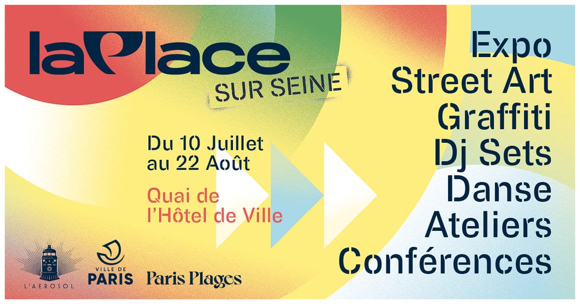 Affiche promotionnel pour l'événement La Place.