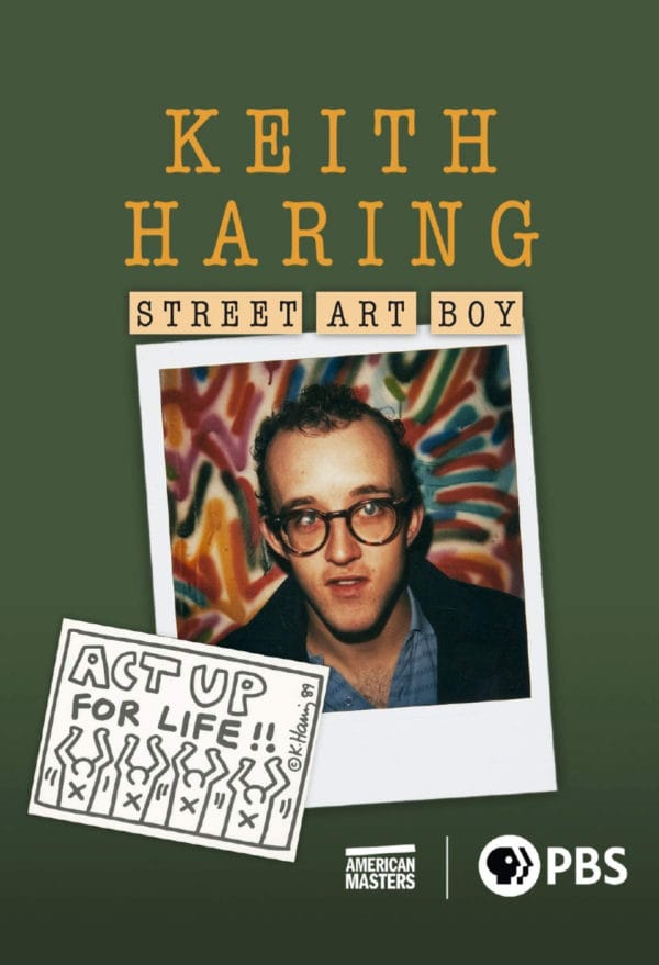 Affiche du film Keith Haring : Street-Art Boy présenté au Street Art MOVIE Fest.