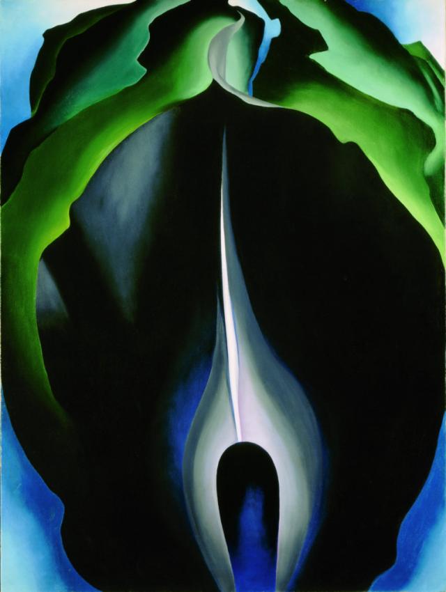 Jack-in-the-Pulpit No. IV, Georgia O'Keeffe, 1930