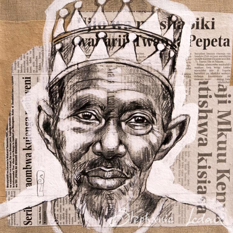 Portrait de "Bilal de Stonetown" de Zanzibar.