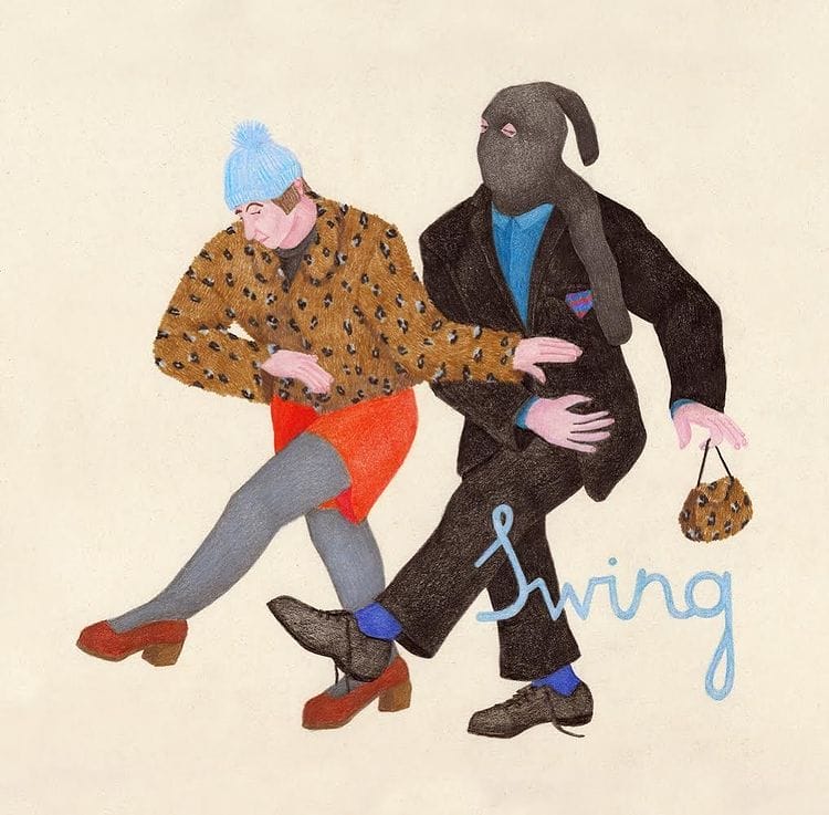 Swing, illustration par Daukanté