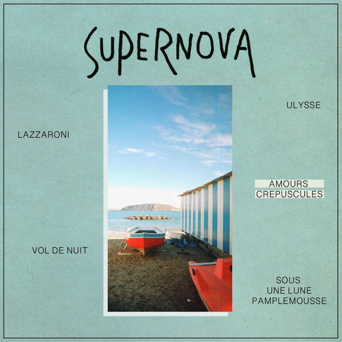 Supernova pochette de l'album Amours Crépuscules