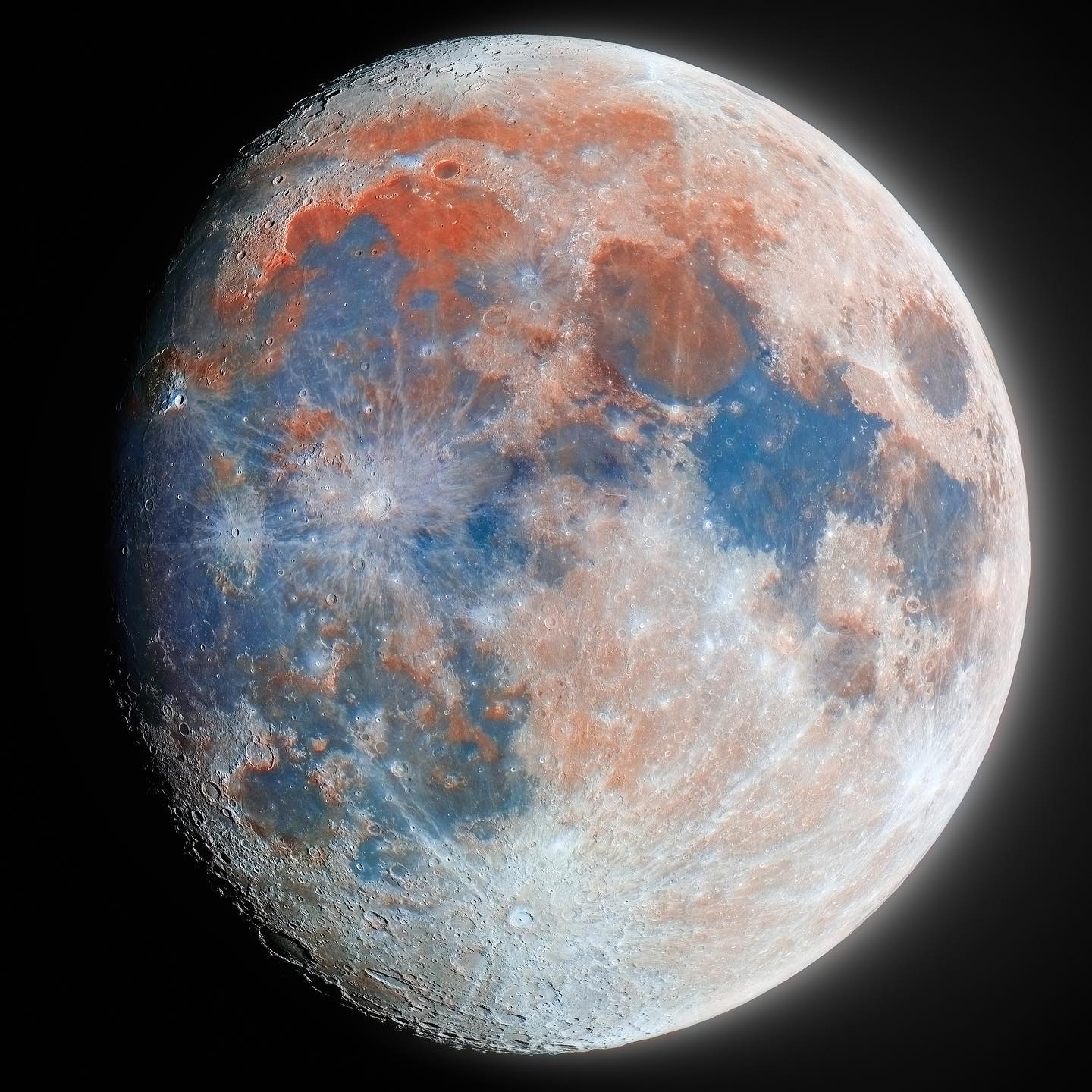 photo de la lune "la chasse à Artemis