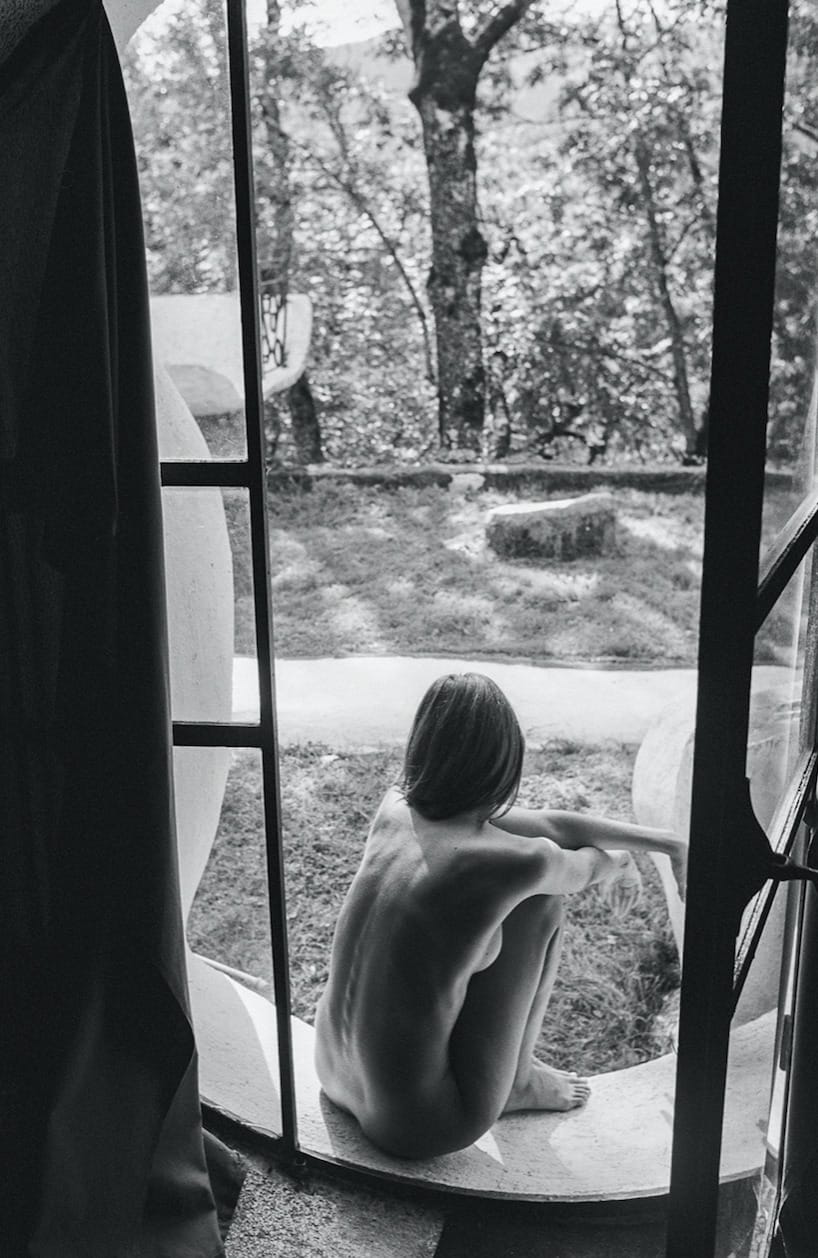 Naked in the window